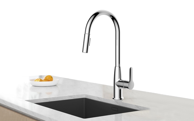 FK8323-A0 Single Handle Pull-down Kitchen Faucet